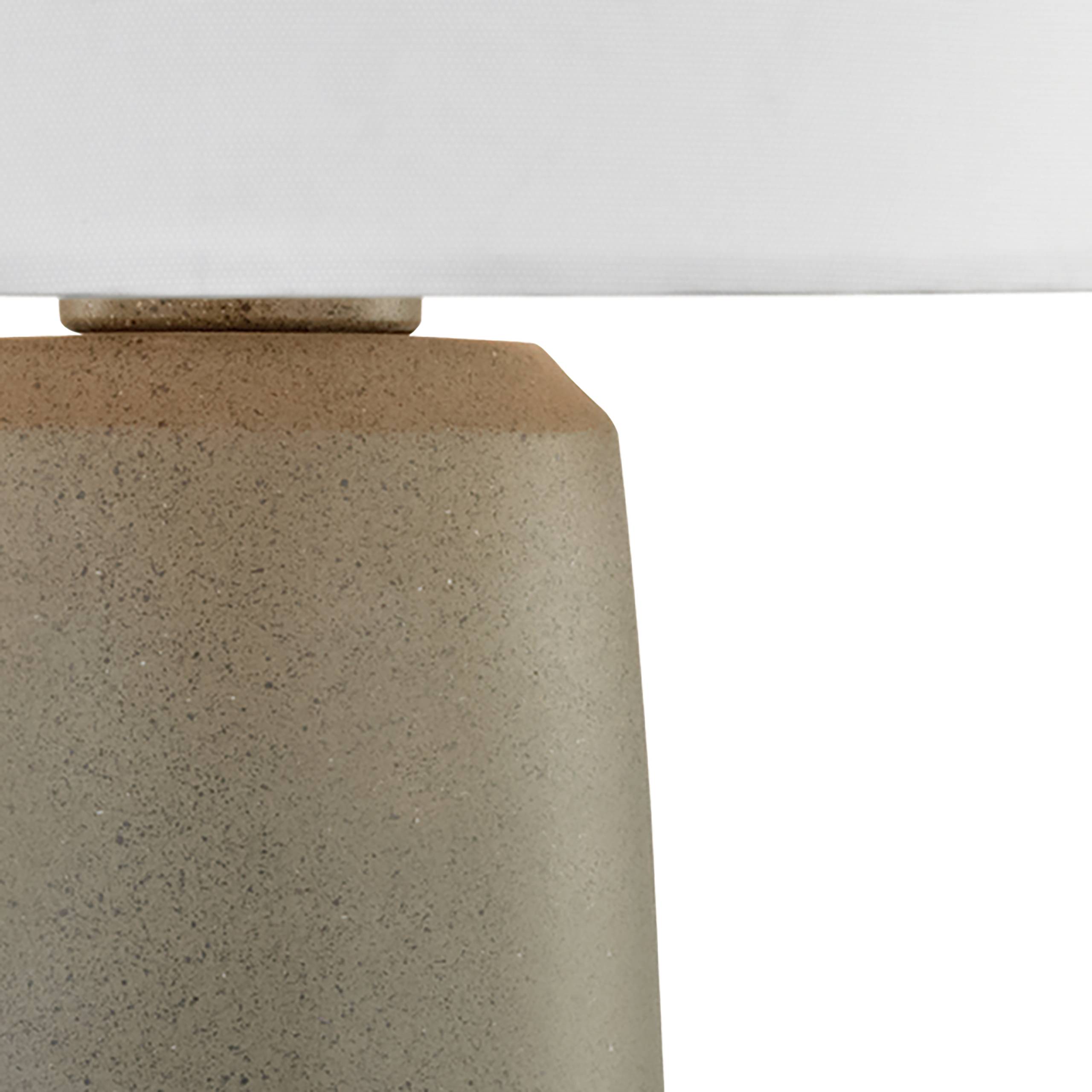 Eilat 27'' High 1-Light Outdoor Table Lamp - Concrete - Image 3