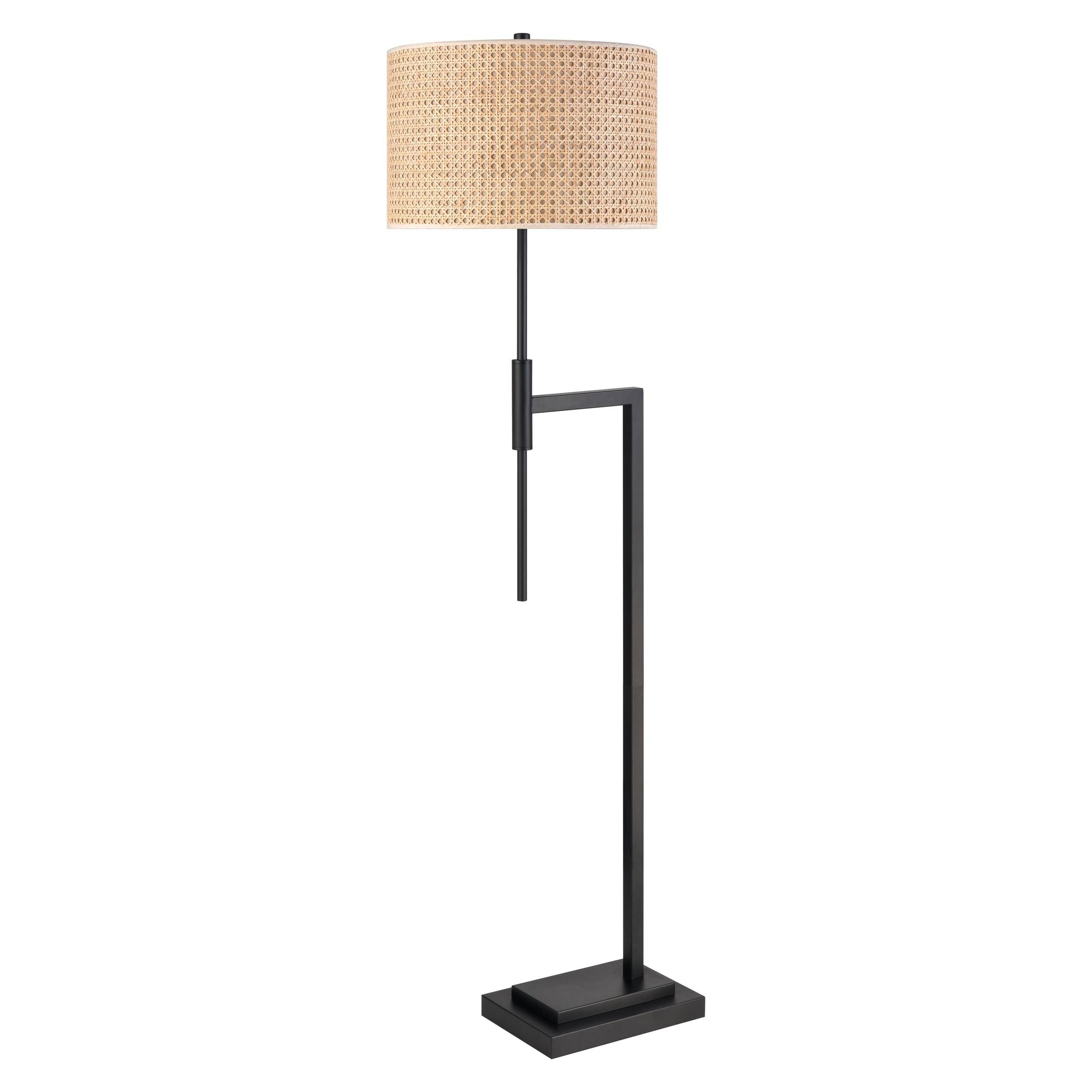 Baitz 62.5'' High 1-Light Floor Lamp - Matte Black - Image 2