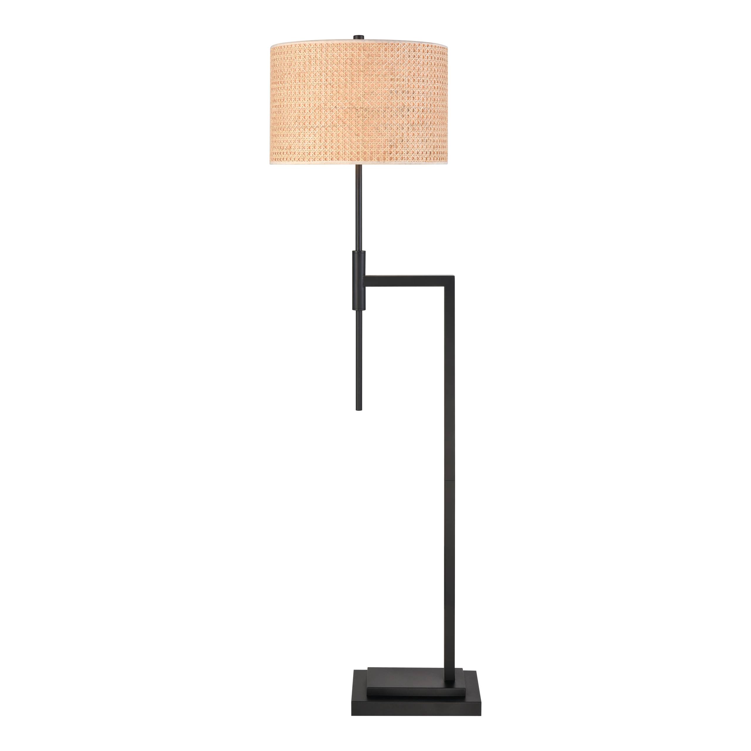 Baitz 62.5'' High 1-Light Floor Lamp - Matte Black - Image 3