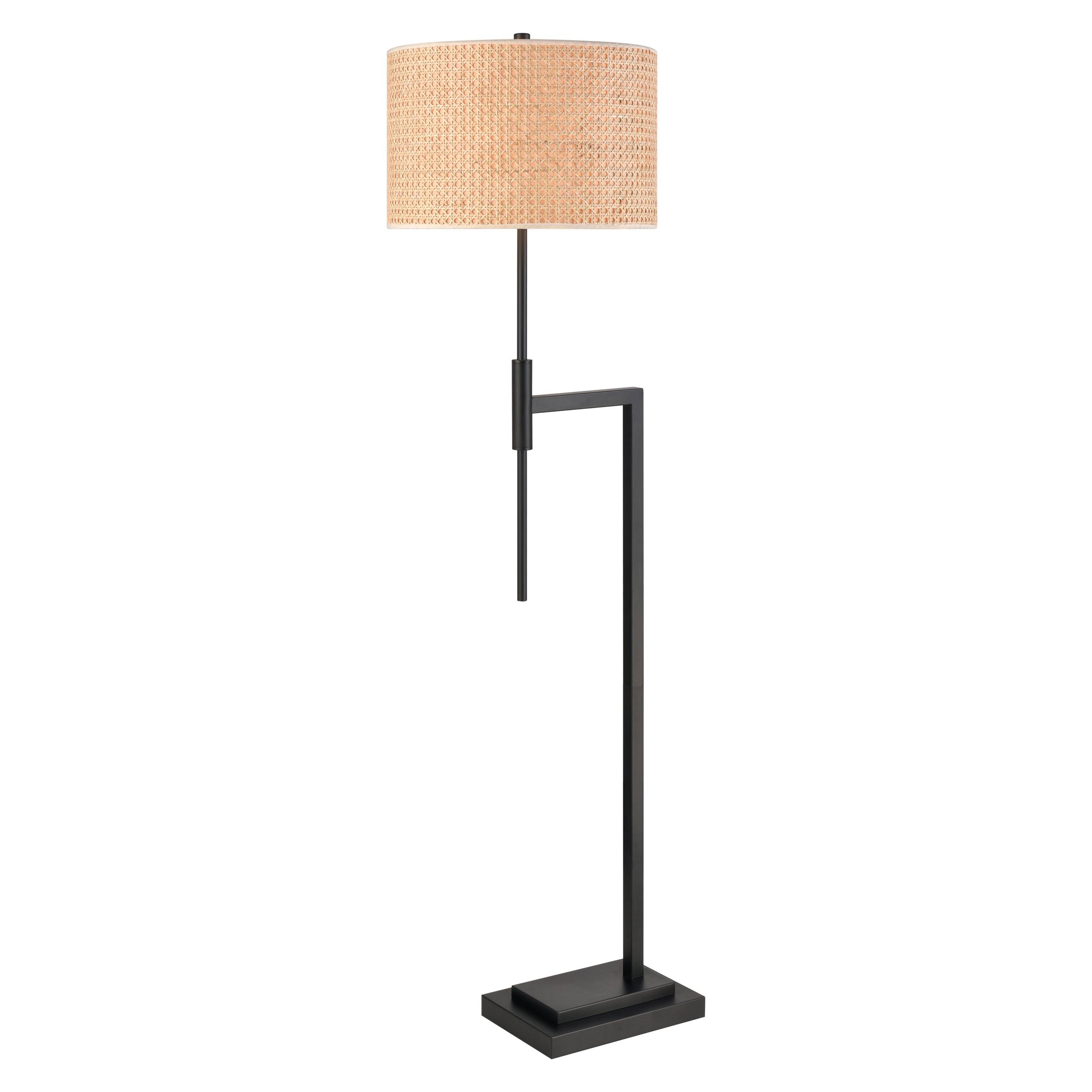 Baitz 62.5'' High 1-Light Floor Lamp - Matte Black - Image 7