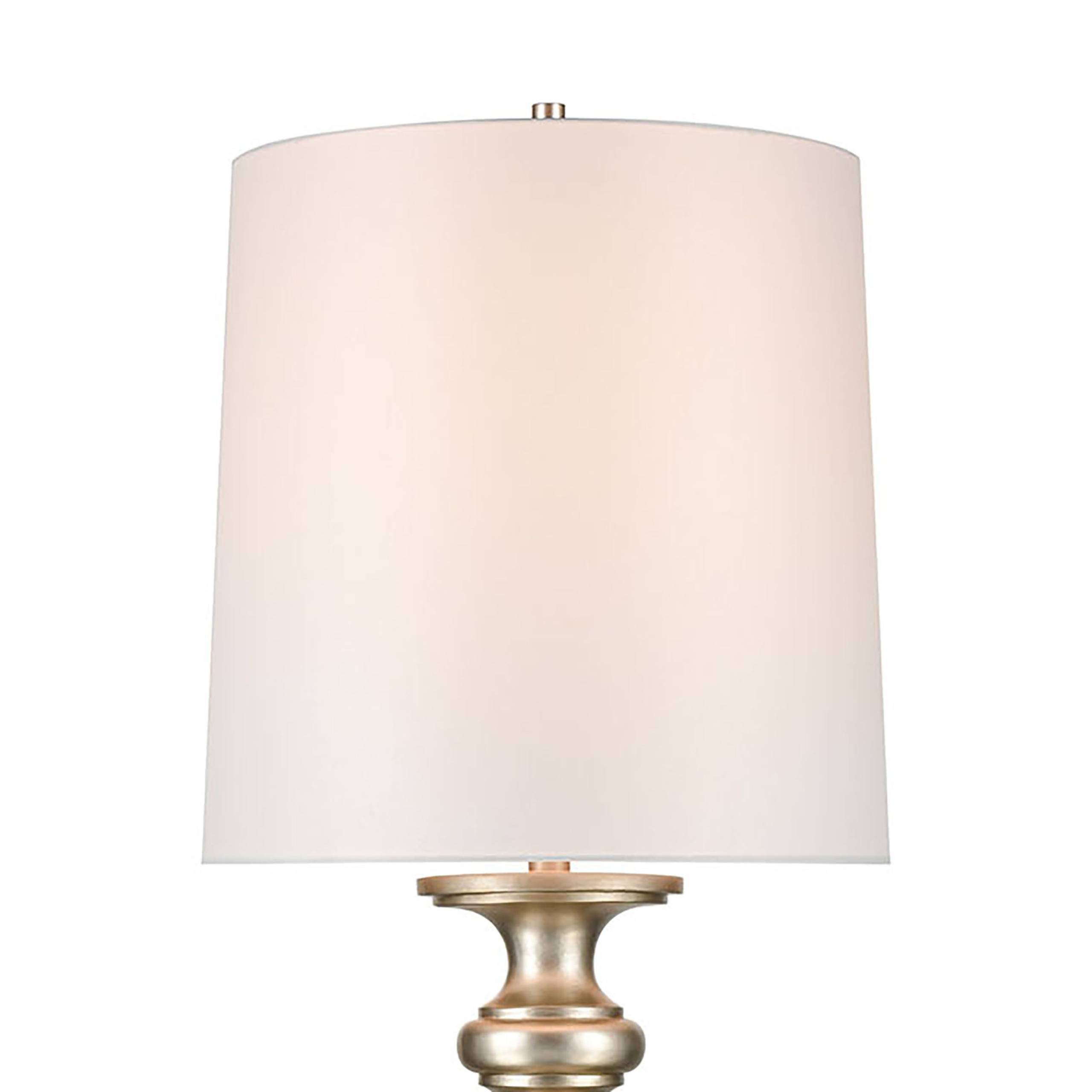 Cabello 78'' High 1-Light Floor Lamp - Antique Silver - Image 3