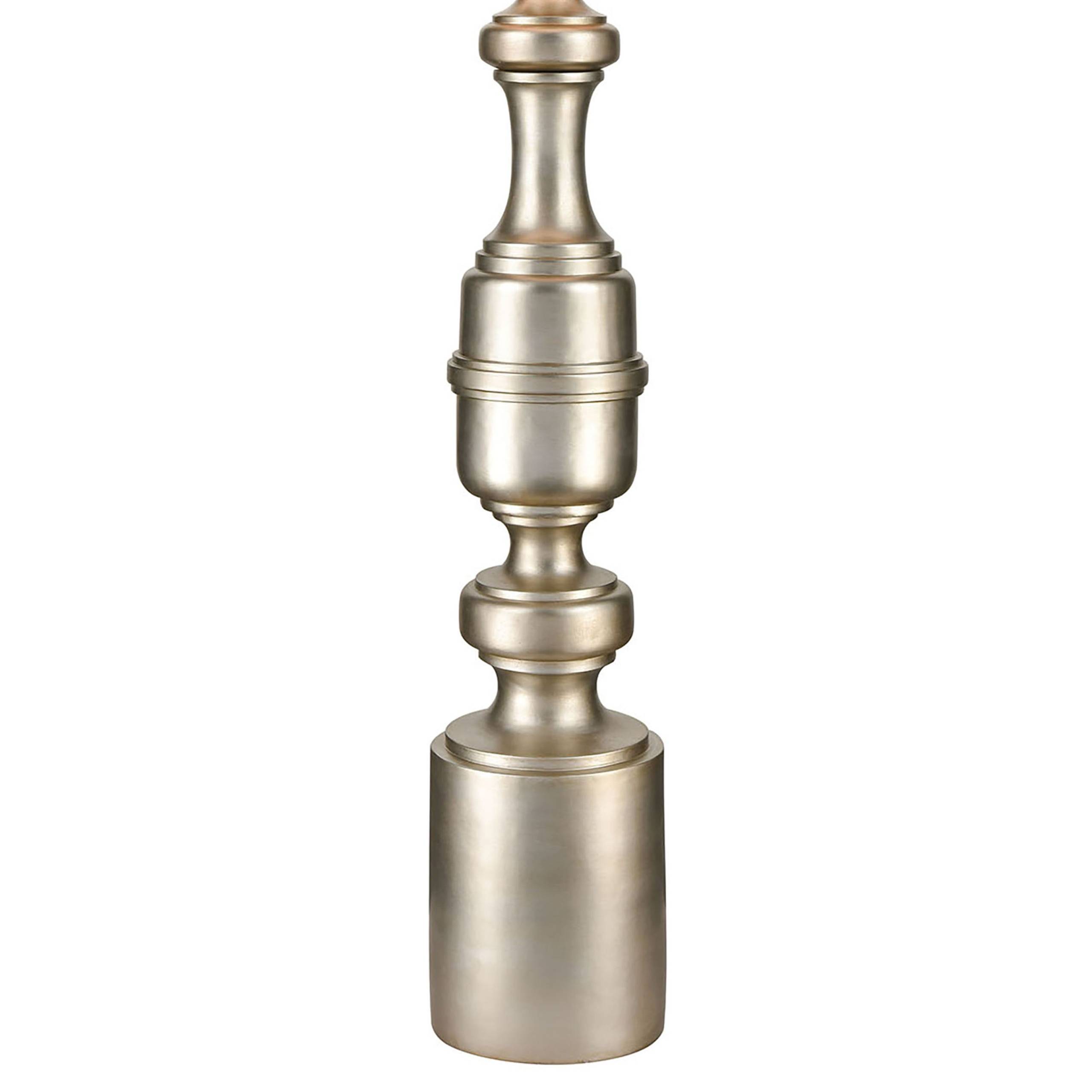 Cabello 78'' High 1-Light Floor Lamp - Antique Silver - Image 4