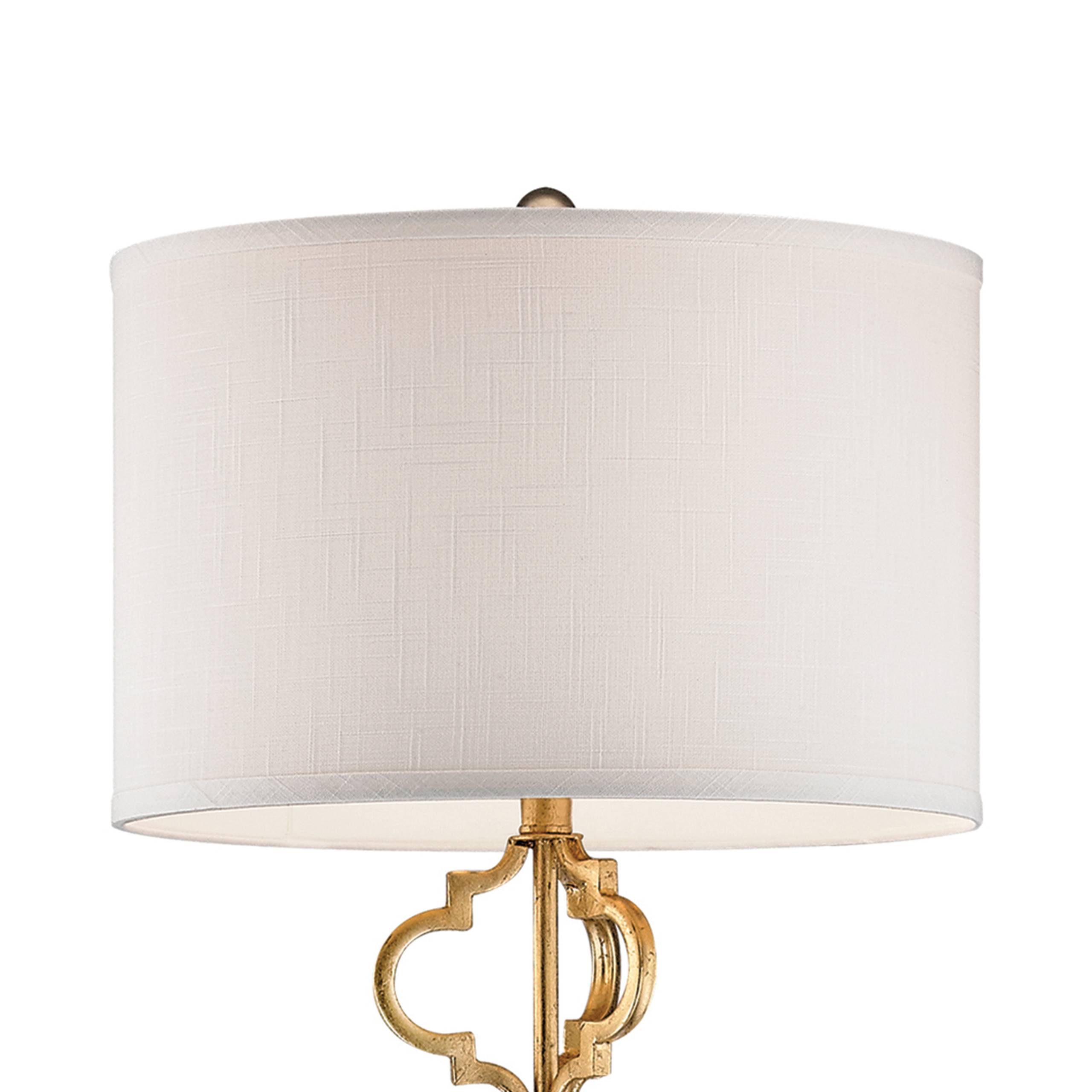 Castile 62'' High 1-Light Floor Lamp - Gold Leaf - Image 2