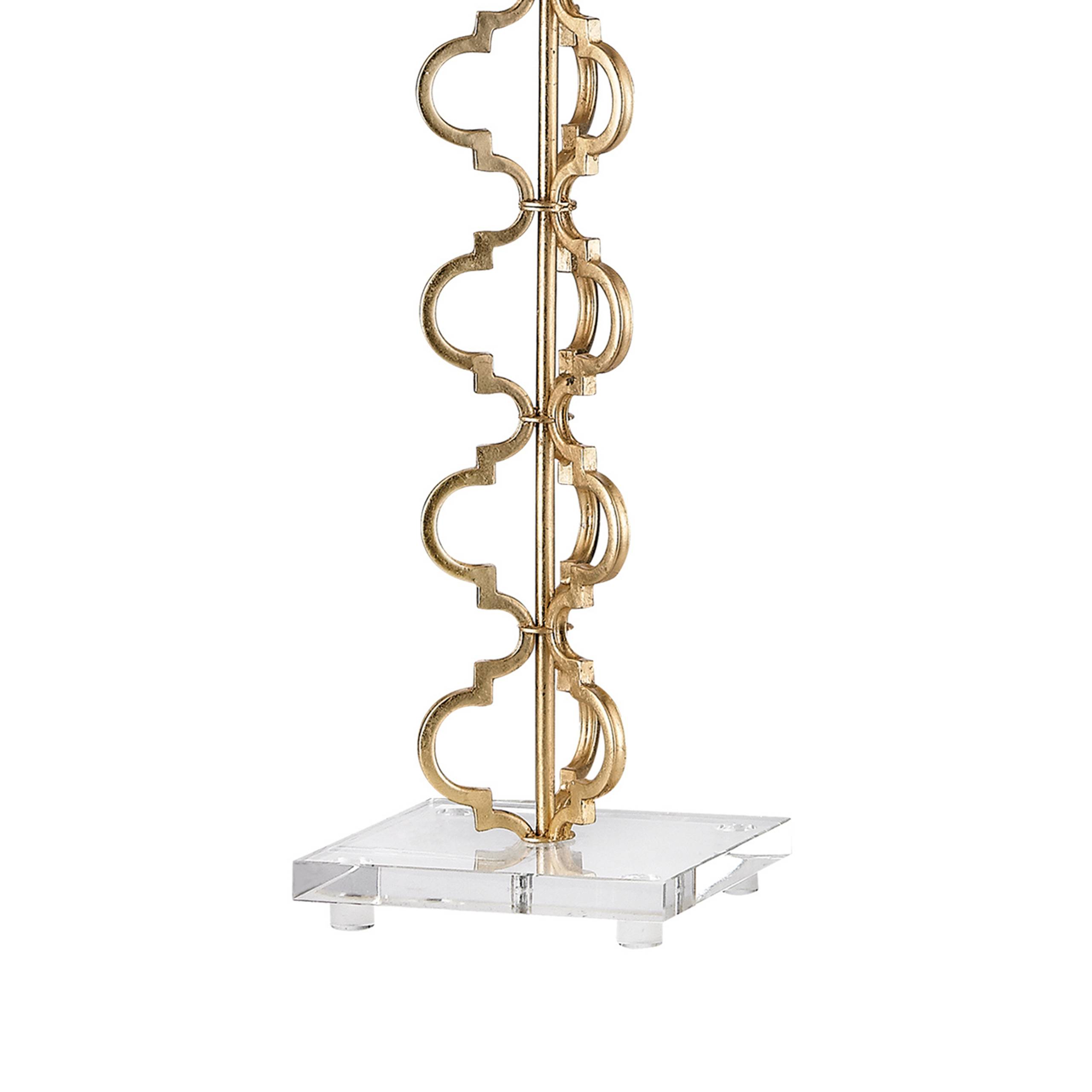 Castile 62'' High 1-Light Floor Lamp - Gold Leaf - Image 4
