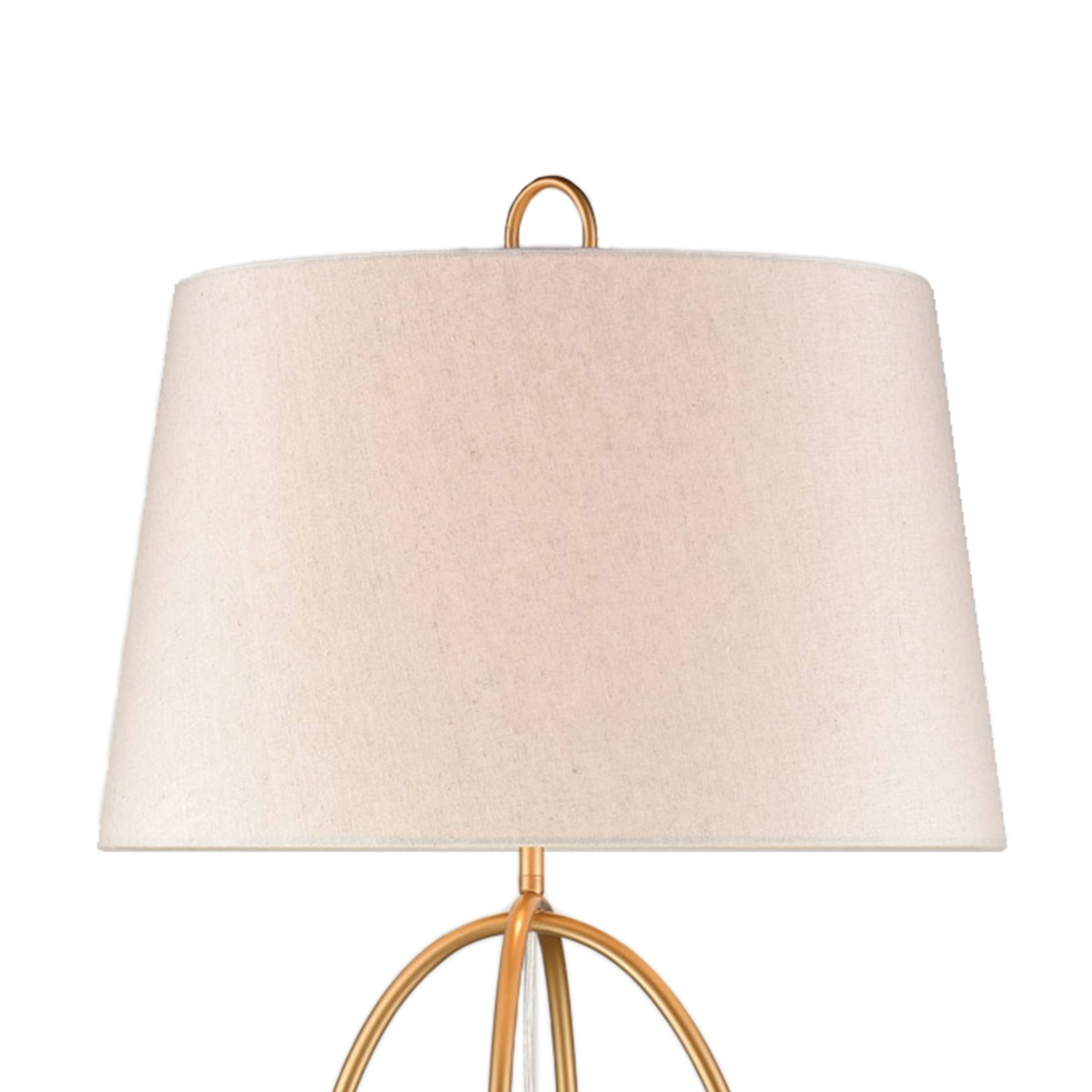 Morely 63'' High 1-Light Floor Lamp - Gold Leaf - Image 2