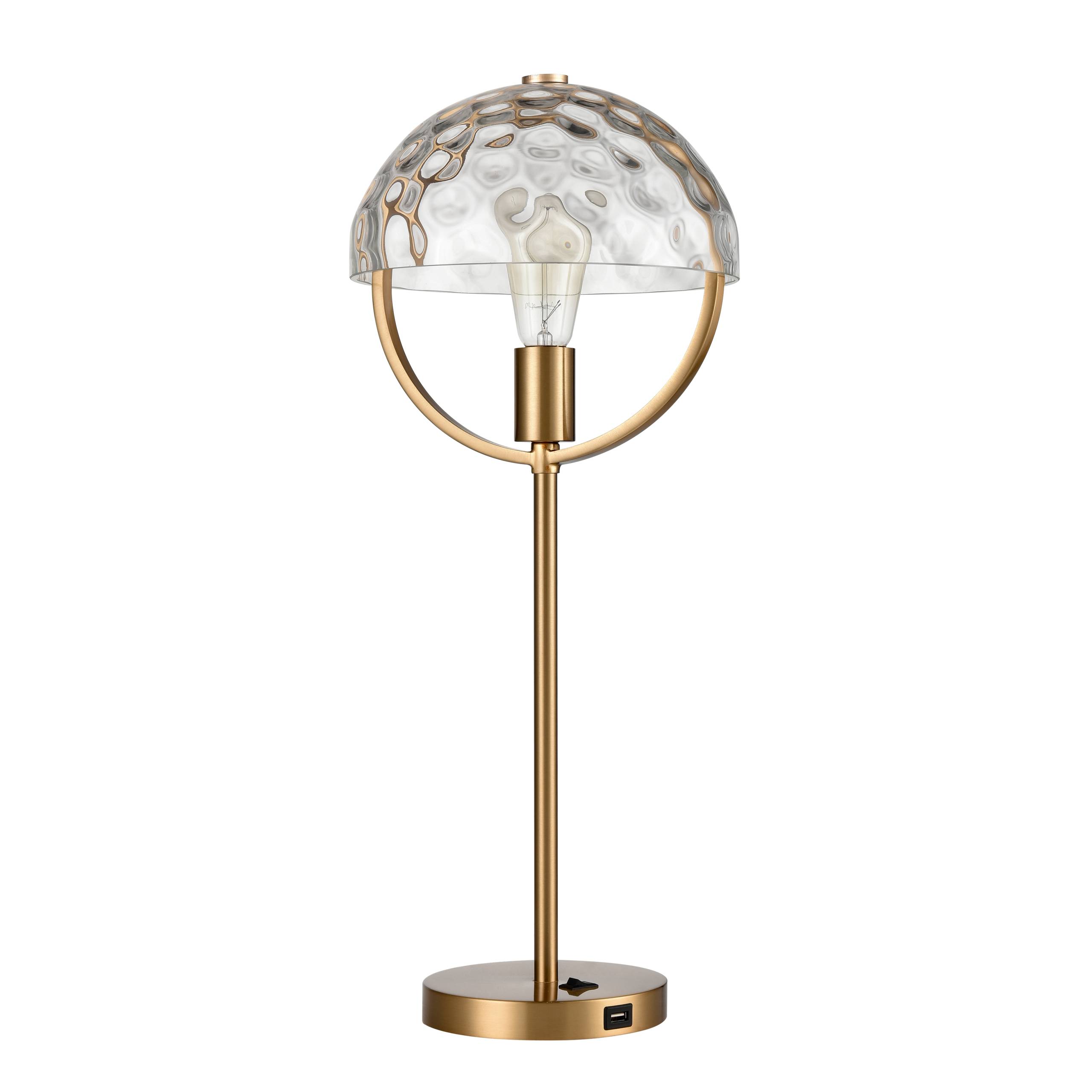 Parsons Avenue 24'' High 1-Light Desk Lamp - Aged Brass - Image 2