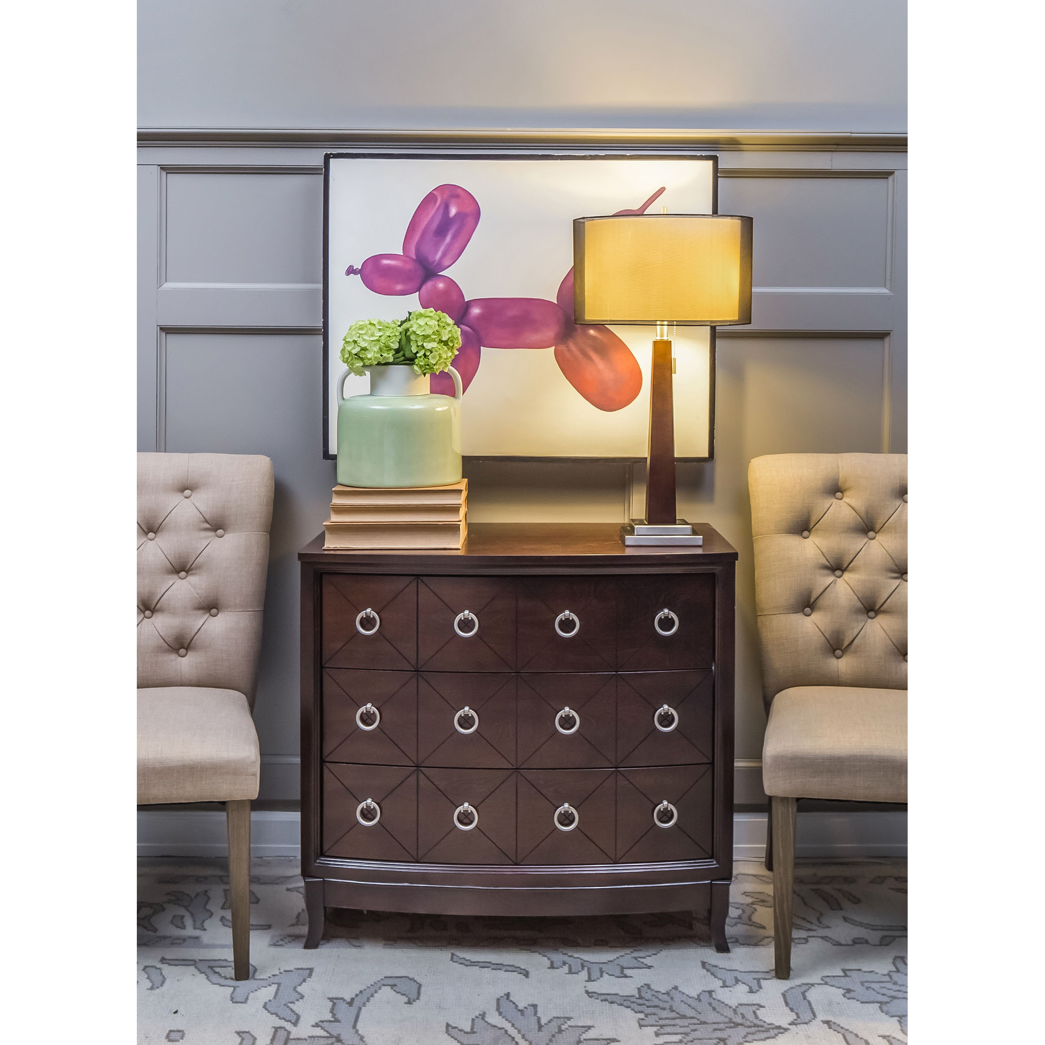 Jaycee 29'' High 2-Light Table Lamp - Black - Image 3