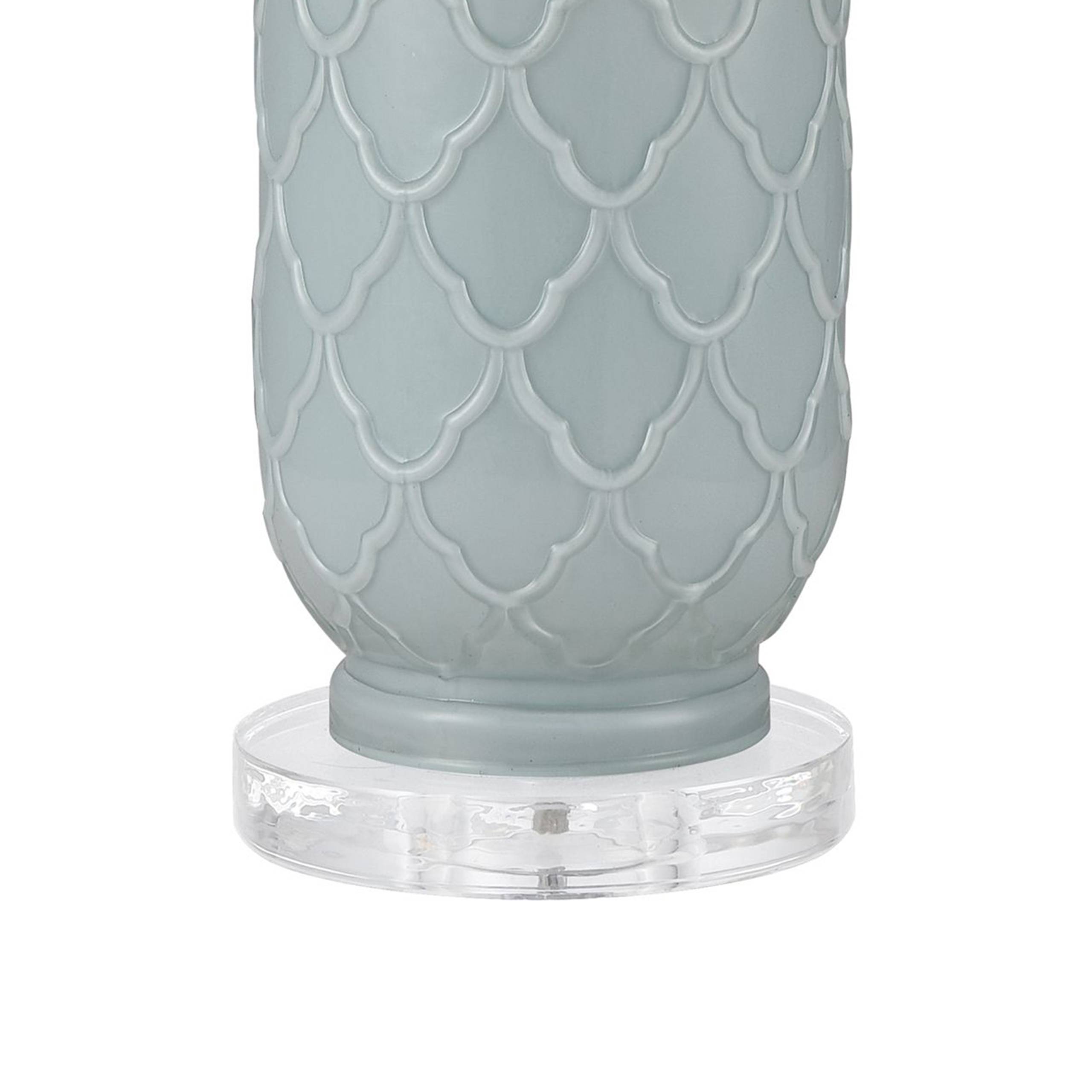 La Joliette 24'' High 2-Light Table Lamp - Set of 2 Pale Blue - Image 4