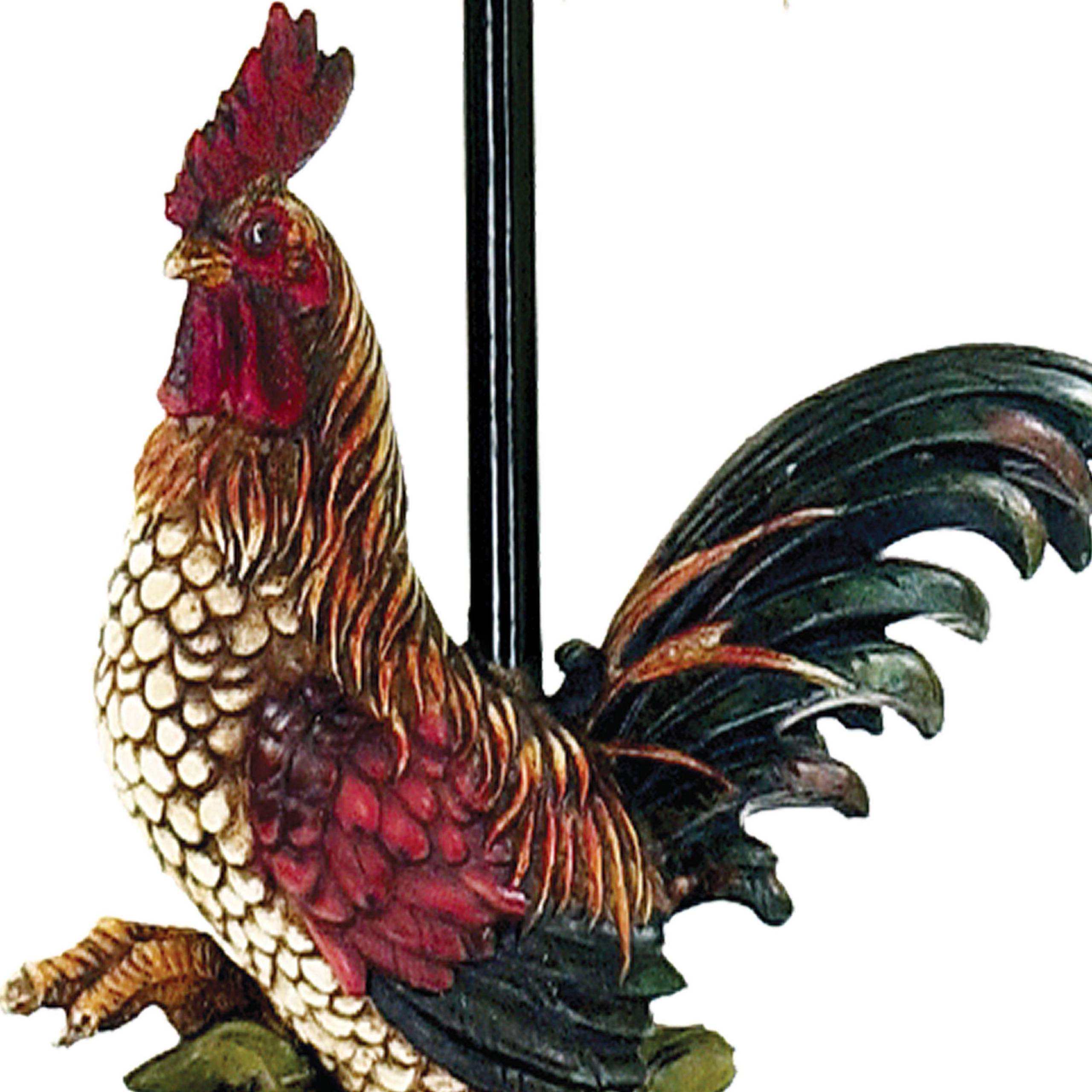 Petite Rooster 19'' High 1-Light Table Lamp - Multicolor - Image 3