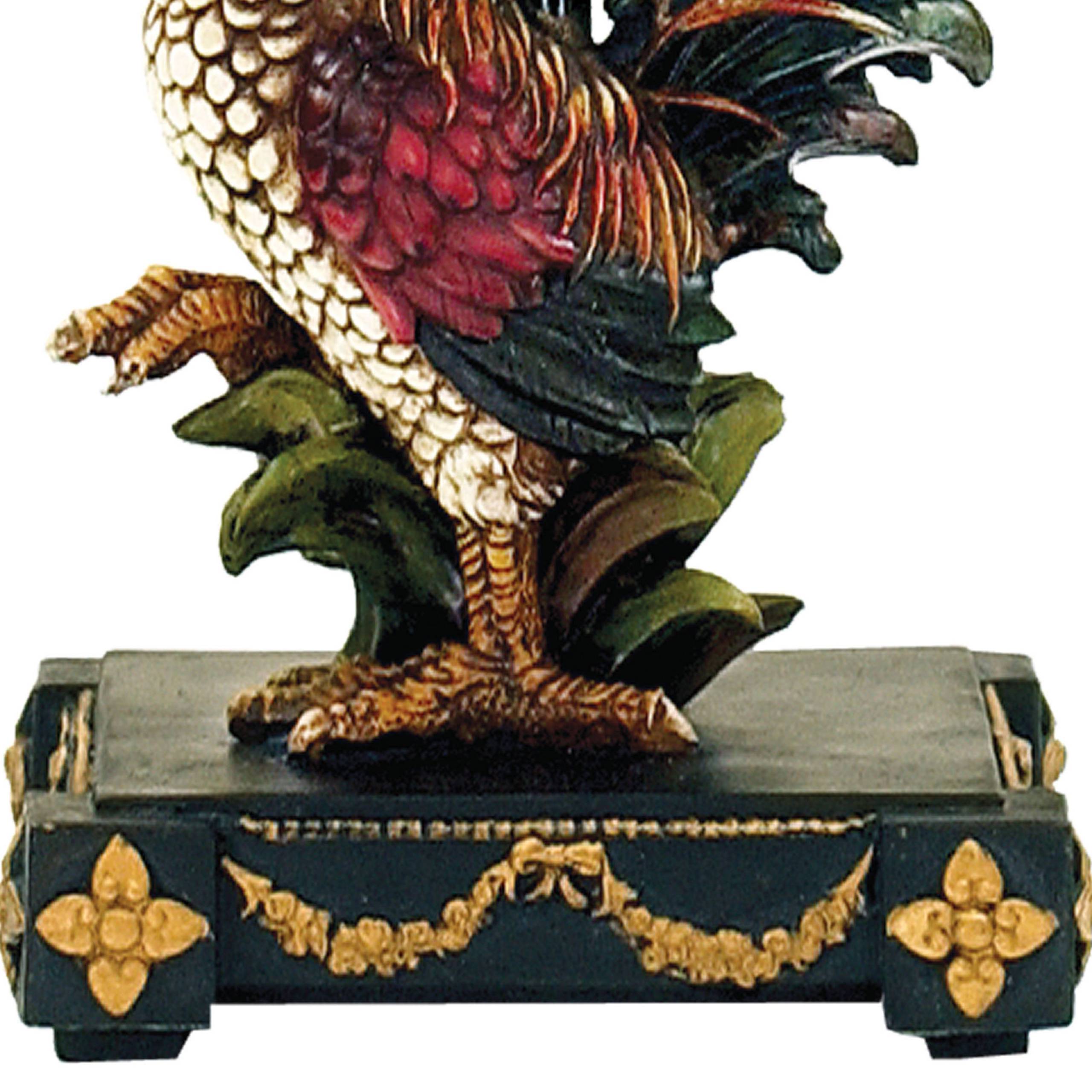 Petite Rooster 19'' High 1-Light Table Lamp - Multicolor - Image 4