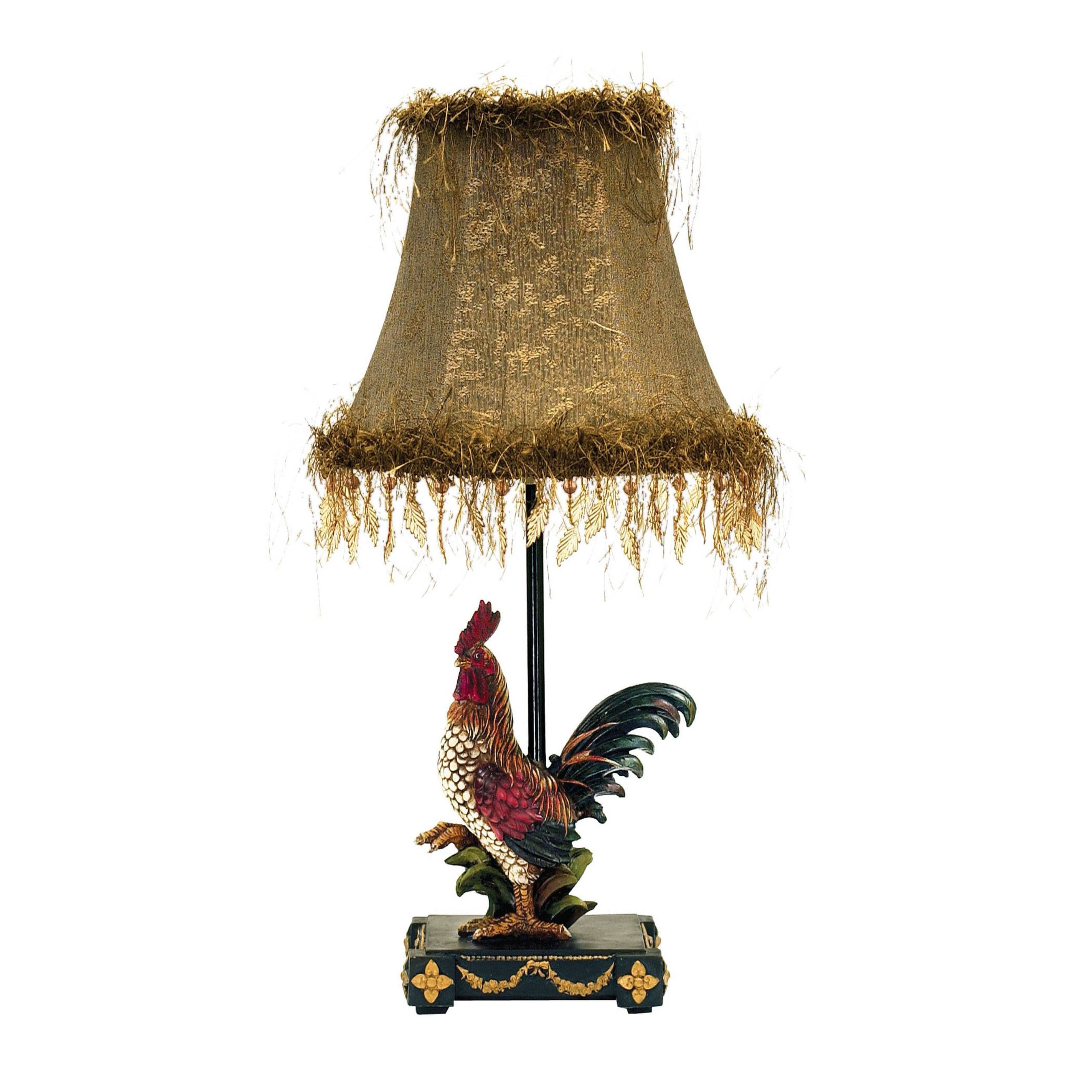 Petite Rooster 19'' High 1-Light Table Lamp - Multicolor - Image 7