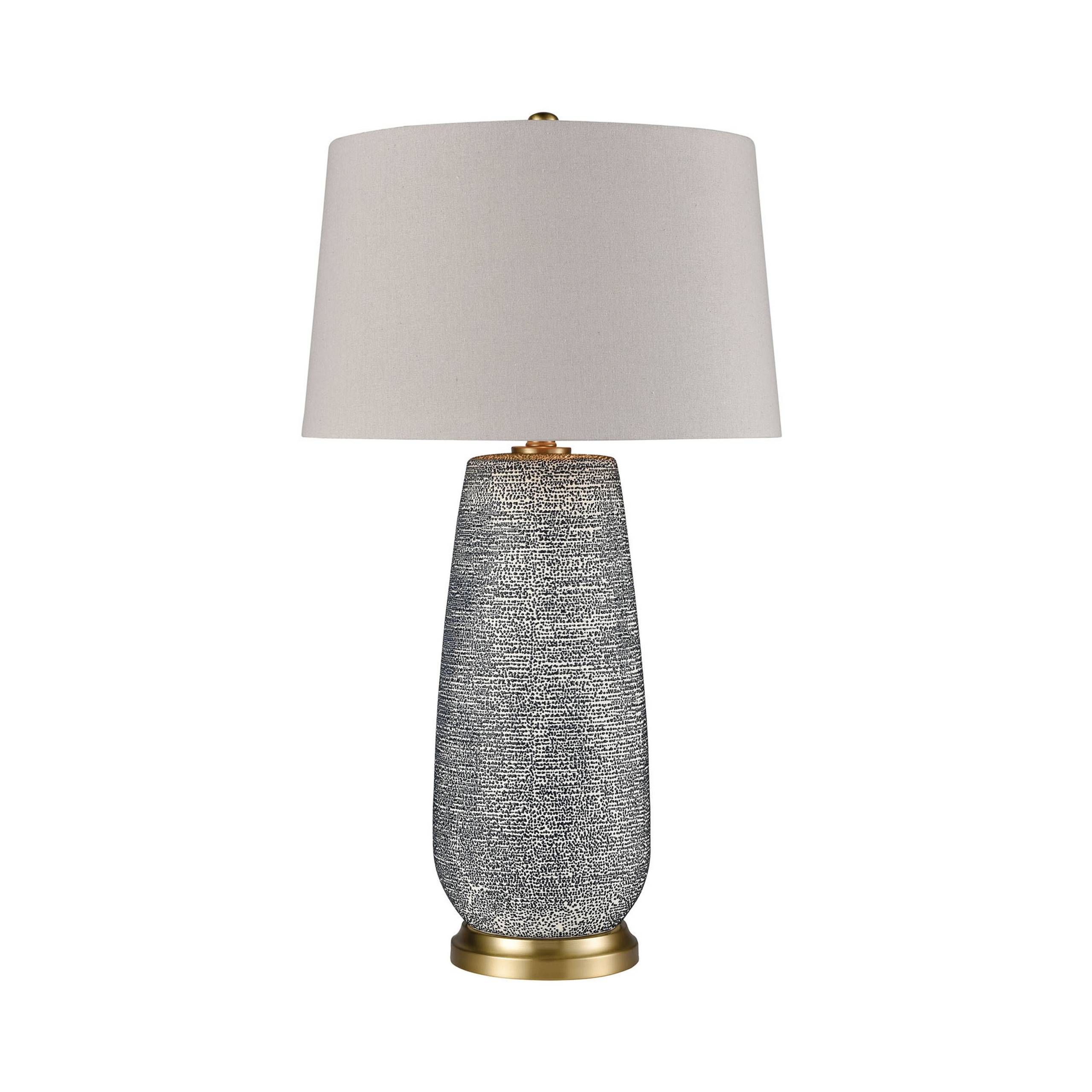 Rehoboth 30'' High 1-Light Table Lamp - Blue - Image 3