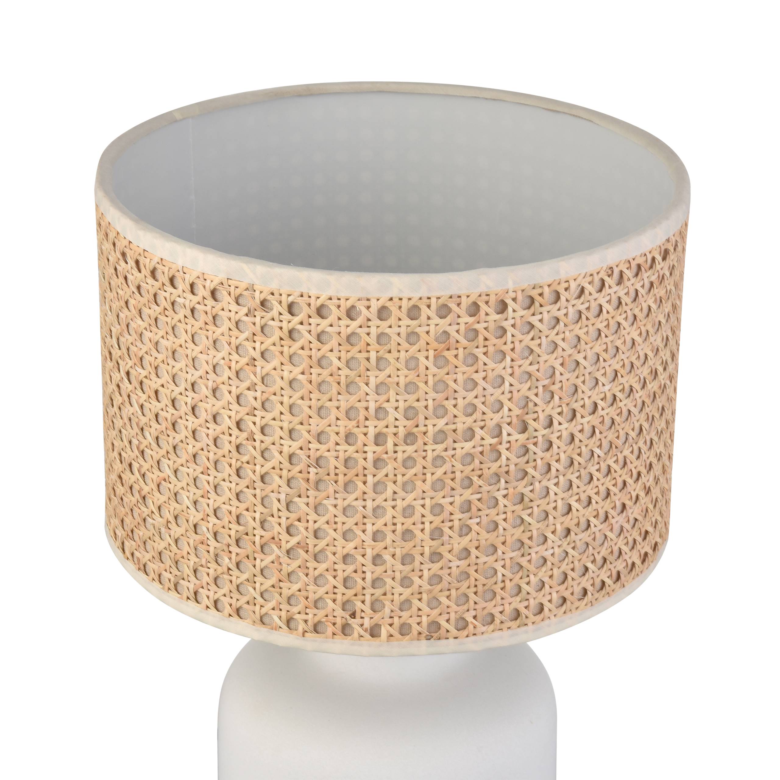 Rockport 17'' High 1-Light Table Lamp - Matte White - Image 2