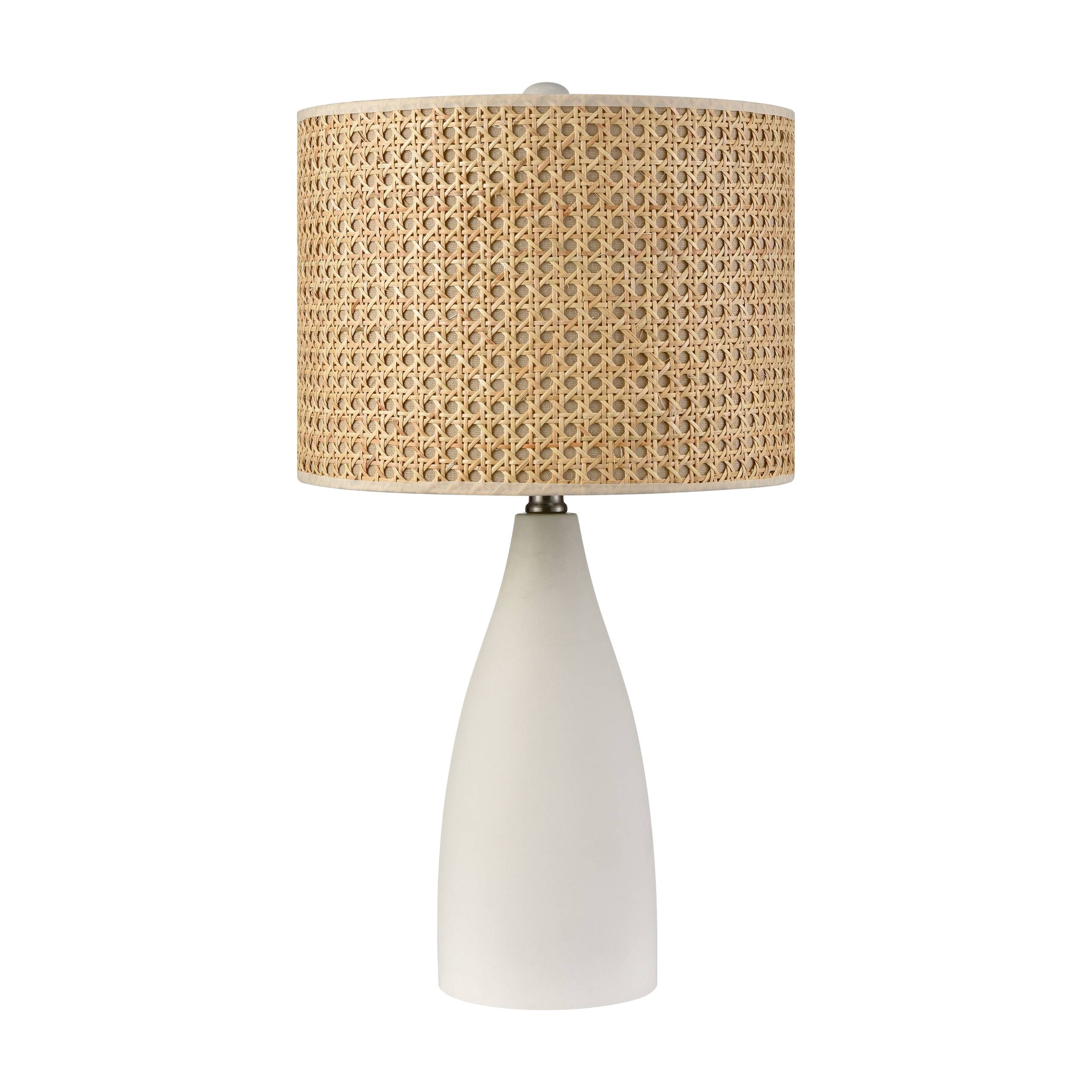 Rockport 23'' High 1-Light Table Lamp - Matte White - Image 2
