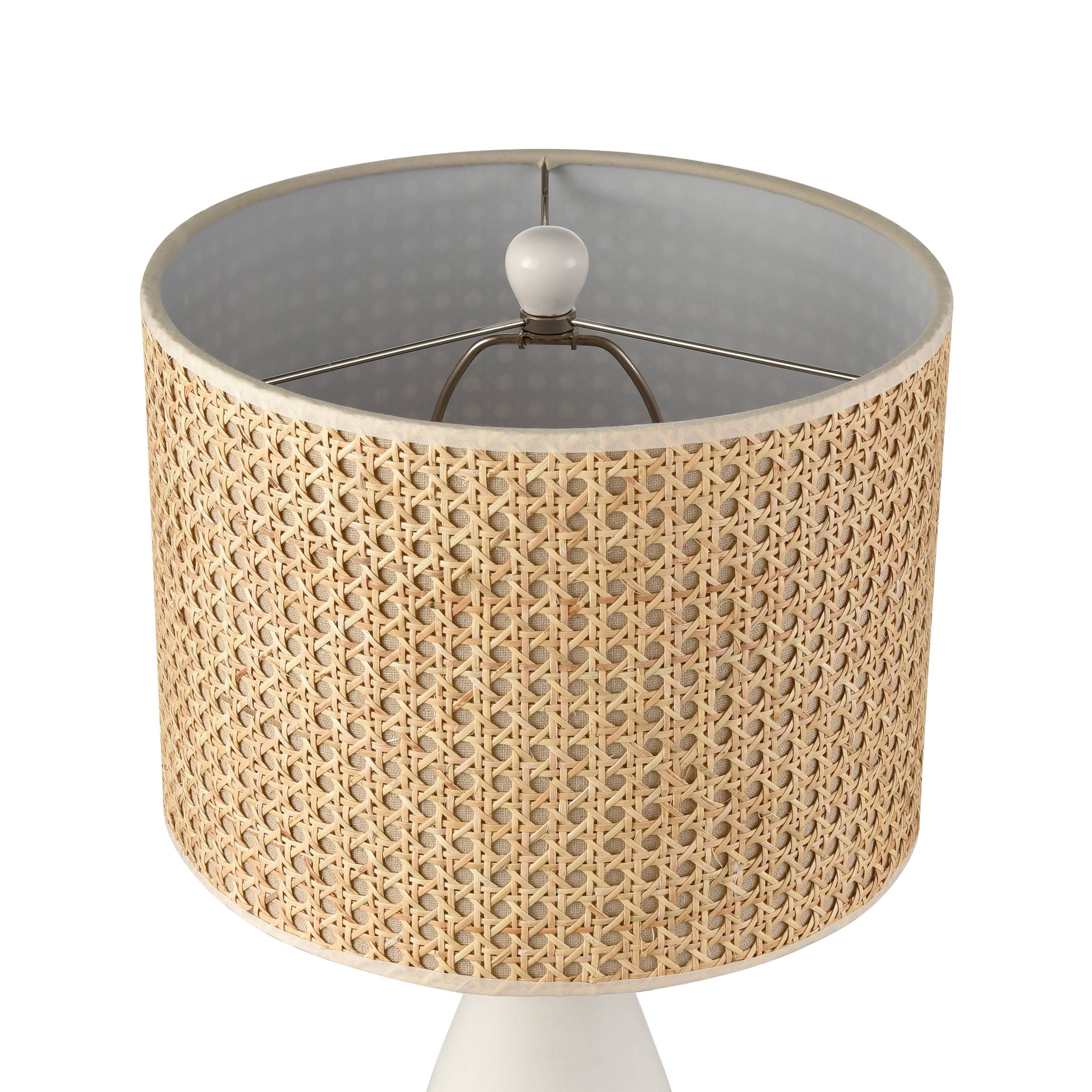 Rockport 23'' High 1-Light Table Lamp - Matte White - Image 3