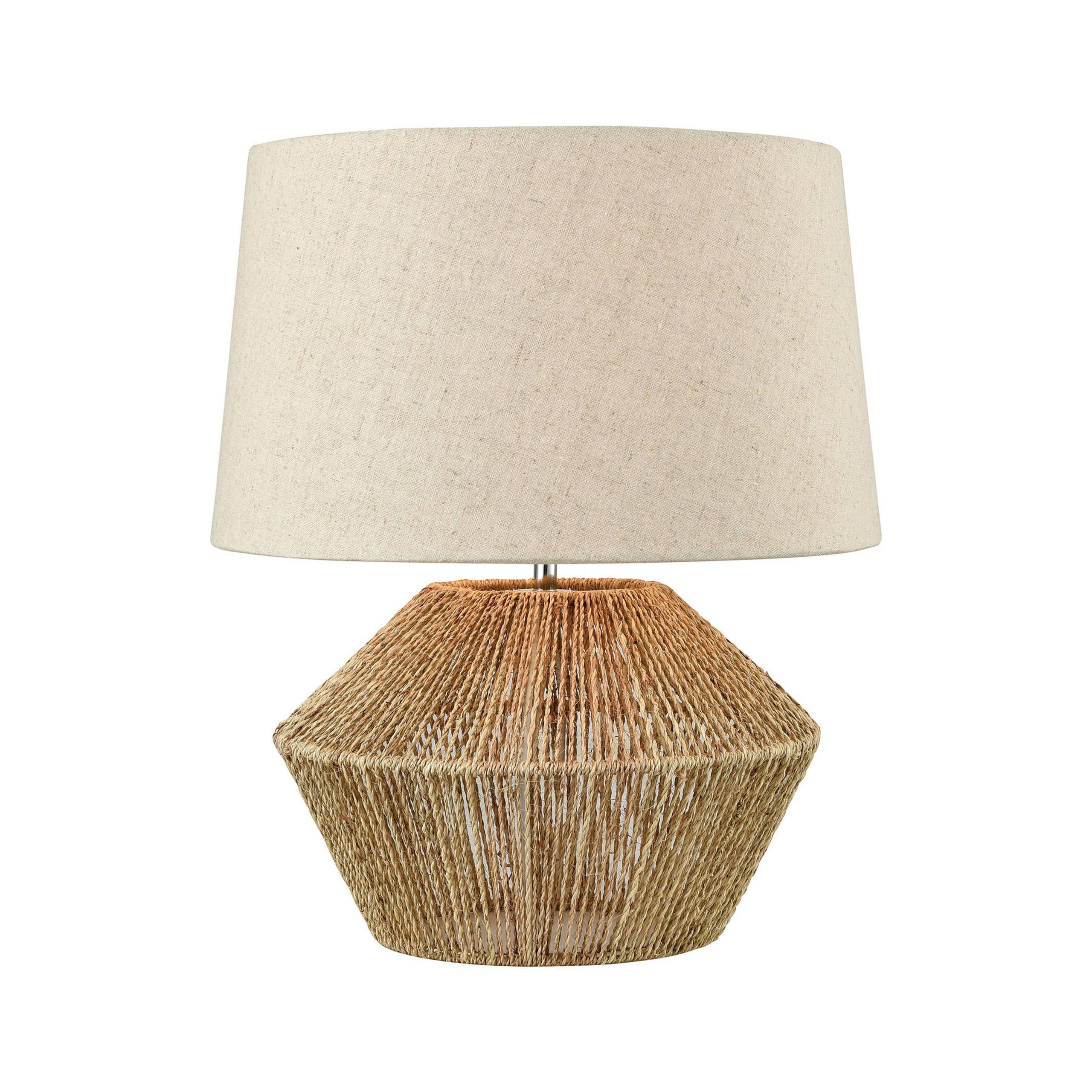 Vavda 19.5'' High 1-Light Table Lamp - Natural - Image 4