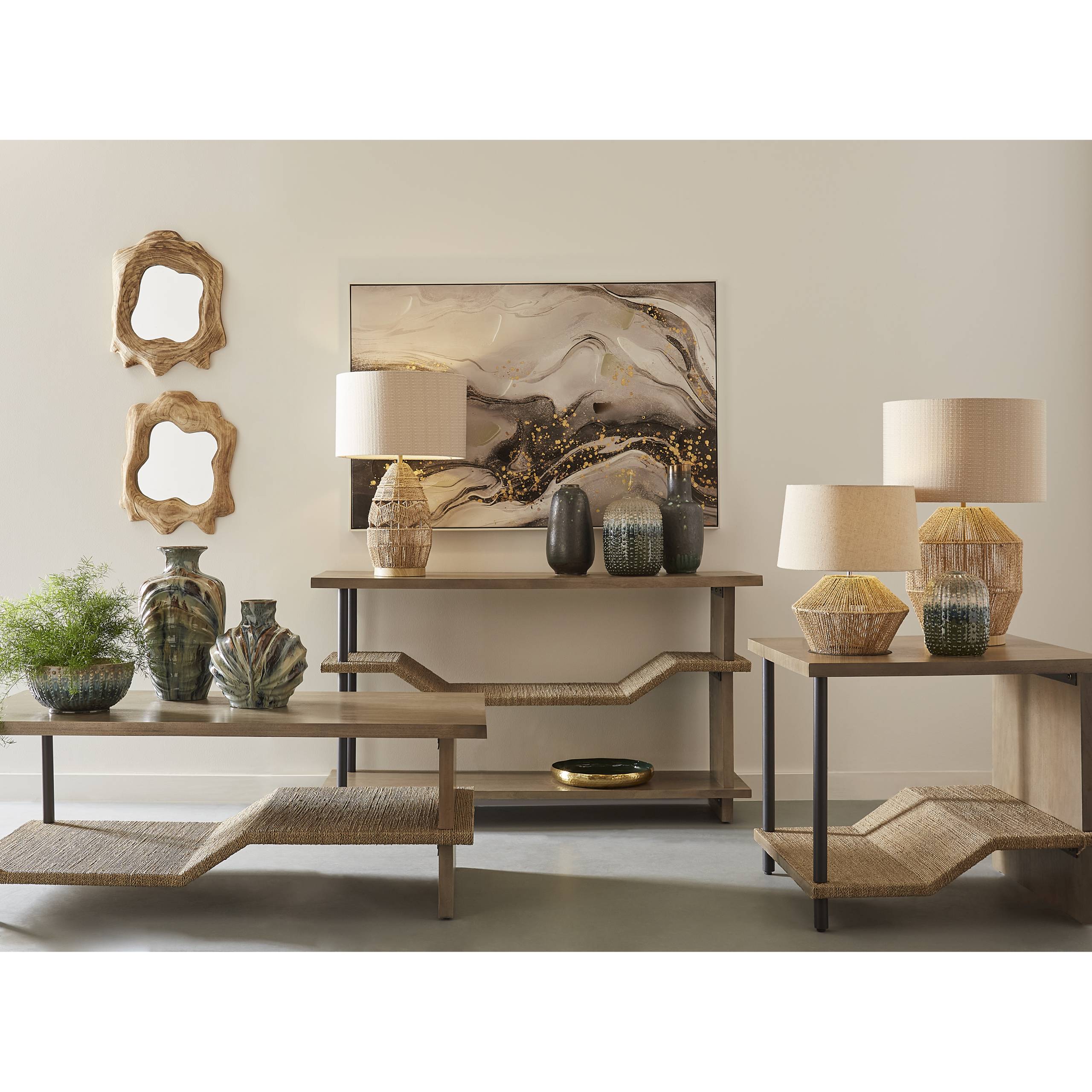 Vavda 19.5'' High 1-Light Table Lamp - Natural - Image 5