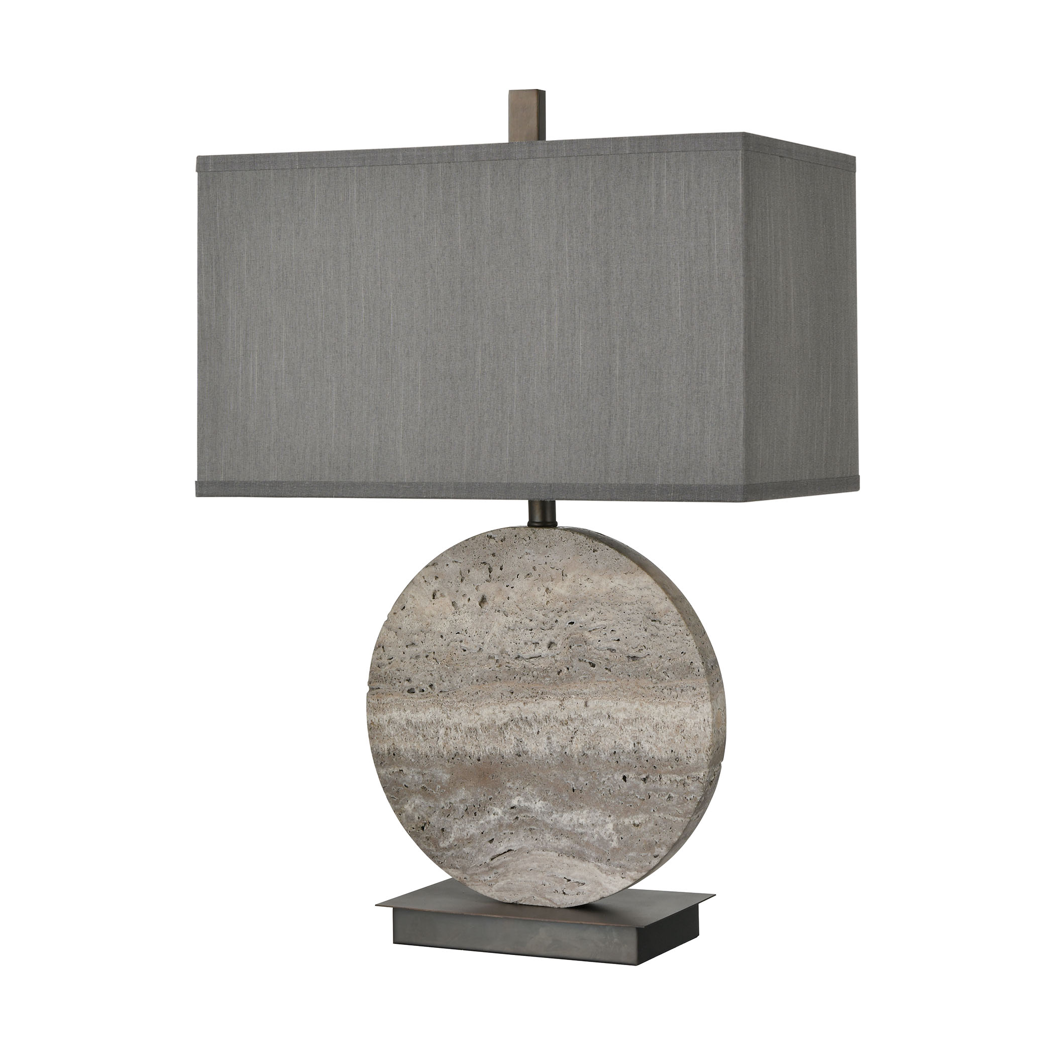 Vermouth 26.5'' High 1-Light Table Lamp - Gray - Image 4
