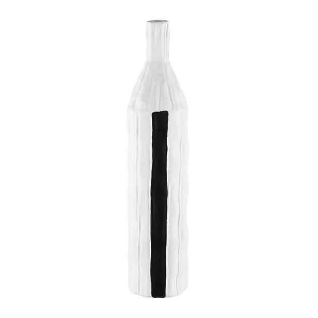 Carter Vase - Striped Black