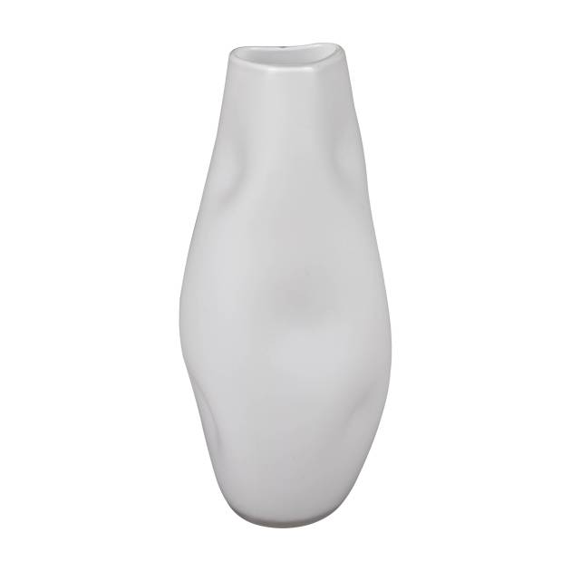 Dent Vase - Large White
