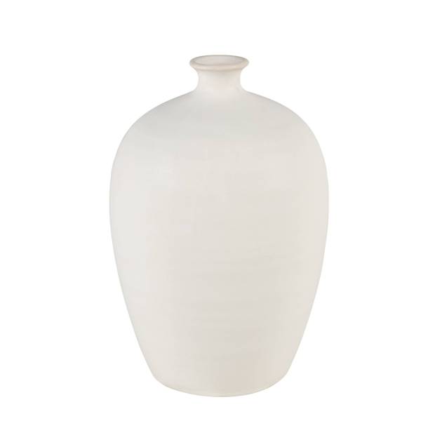 Faye Vase - Medium White