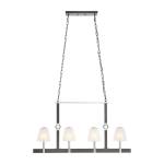Armstrong Grove 36'' Wide 4-Light Linear Chandelier - Espresso