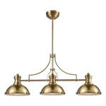 Chadwick 47'' Wide 3-Light Linear Chandelier - Satin Brass