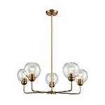 Astoria 28'' Wide 5-Light Chandelier - Gold