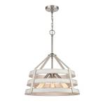 Brigantine 18'' Wide 3-Light Chandelier - Satin Nickel