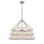 Brigantine 24'' Wide 5-Light Chandelier - Satin Nickel