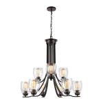 Calistoga 30.5'' Wide 9-Light Chandelier - Oil Rubbed Bronze