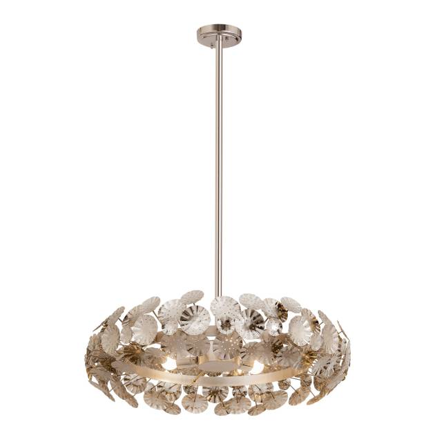 Camora 26'' Wide 3-Light Chandelier - Nickel