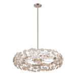 Camora 37'' Wide 5-Light Chandelier - Nickel