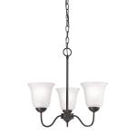 Conway 19'' Wide 3-Light Chandelier - Oil Rubbed Bronze