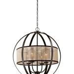 Diffusion 24'' Wide 4-Light Chandelier - Oil Rubbed Bronze