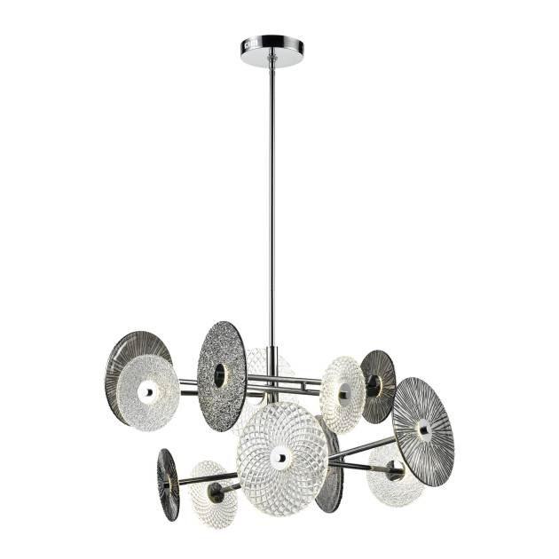 Dream Catcher 37'' Wide Integrated LED Chandelier - Chrome