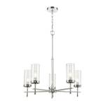 Melinda 25'' Wide 5-Light Chandelier - Polished Chrome