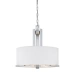 Pendenza 20'' Wide 3-Light Chandelier - Brushed Nickel