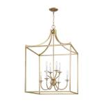 Prescott 24'' Wide 8-Light Chandelier - Warm Brass