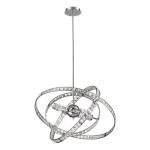 Saturn 24'' Wide 6-Light Chandelier - Chrome