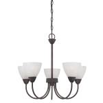 Tia 22.5'' Wide 5-Light Chandelier - Painted Bronze