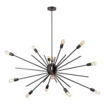 Xenia 54'' Wide 14-Light Chandelier - Oil Rubbed Bronze