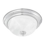 Harmony 16'' Wide 3-Light Flush Mount - Brushed Nickel
