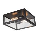 Parameters 12'' Wide 2-Light Flush Mount - Bronze