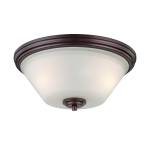 Pittman 14'' Wide 2-Light Flush Mount - Sienna Bronze