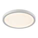 Titan 13'' Wide Integrated LED Round Flush Mount - White