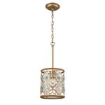 Armand 8'' Wide 1-Light Mini Pendant - Matte Gold