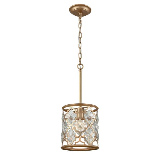 Armand 8'' Wide 1-Light Mini Pendant - Matte Gold