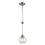 Astoria 6'' Wide 1-Light Mini Pendant - Brushed Nickel