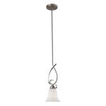 Brighton 6'' Wide 1-Light Mini Pendant - Brushed Nickel